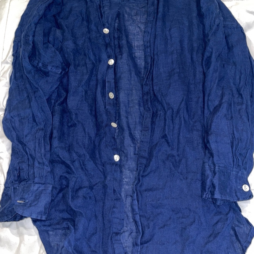 Monday Swimwear Barcelona Tunic - color Navy, size M/L